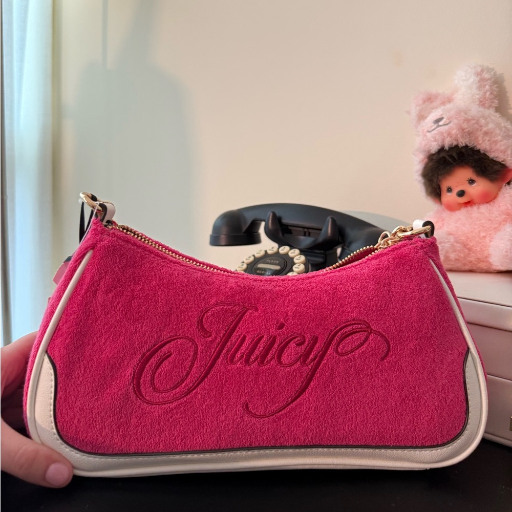 Juicy Couture Pink Flash Shoulder Purse